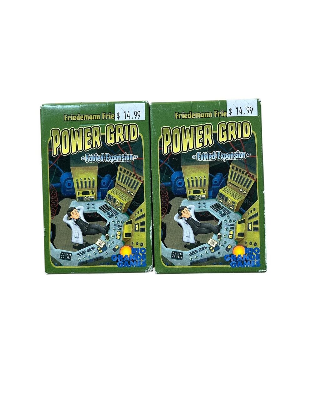 Power Grid Fabled Expansion Board Game Rio Grande Strategy Extension 2-6 13+